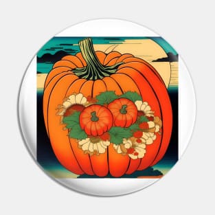 Pumpkin Study - Japanese Style AI - B Pin