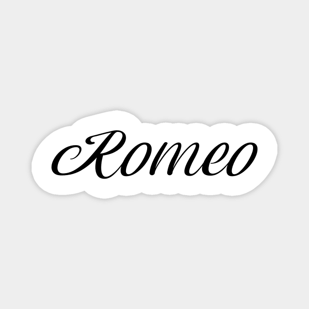 Name Romeo Magnet by gulden