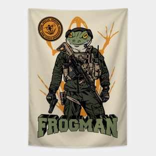 Frogman Special Task Force Tapestry