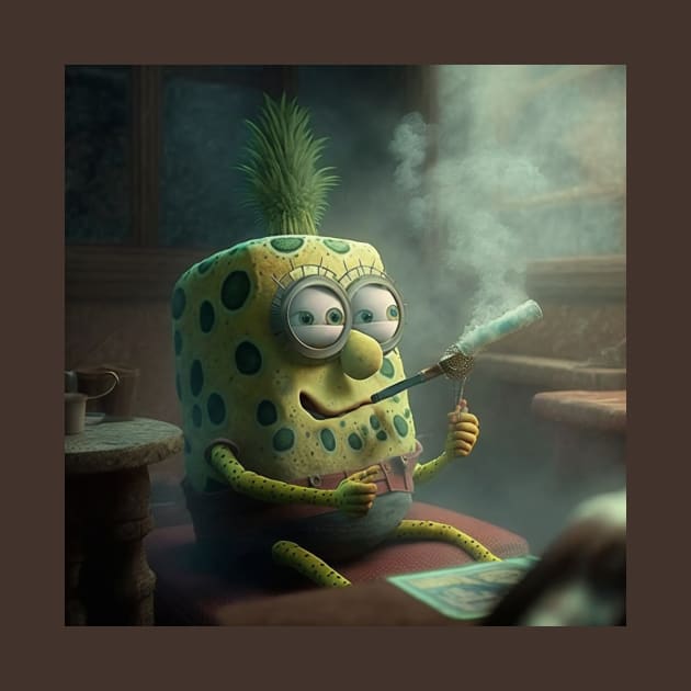 bob smoking weed by PicRidez