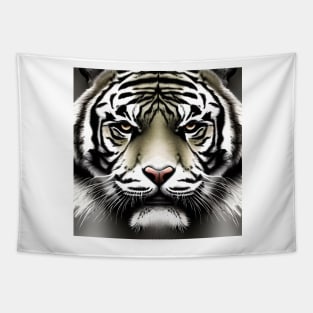 Tiger Screen Wildlife Portrait Tapestry