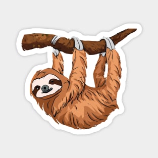 Lazy Sloth Magnet