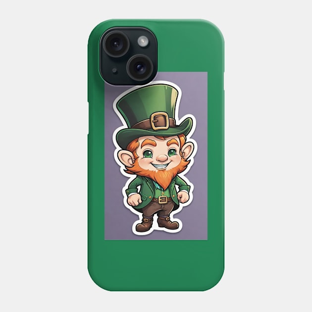 leprechaun Phone Case by Love of animals