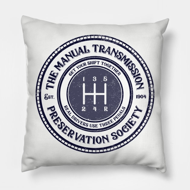 Get Your Shift Together- 5 speed version Pillow by kg07_shirts