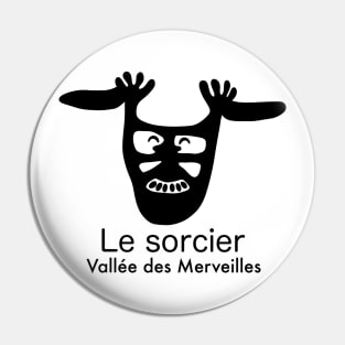 Le sorcier - Vallée des Merveilles - noir Pin