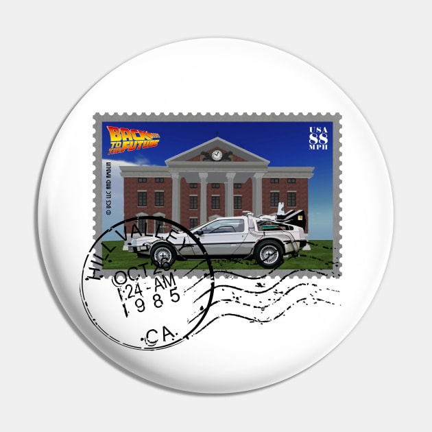 BACK TO THE FUTURE - BTTF DAY STAMP Pin by kooldsignsflix@gmail.com