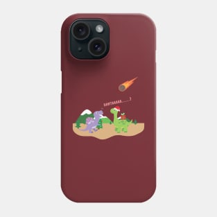 Funny Christmas Dinosaur Santa Is That You Phone Case