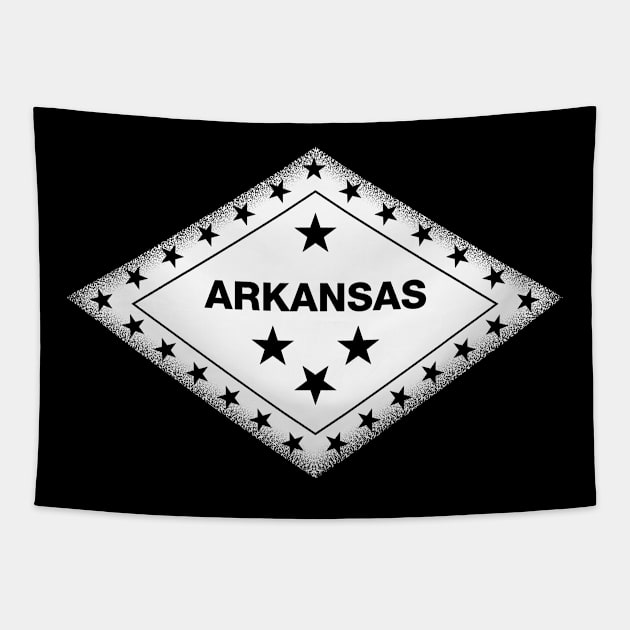 Arkansas White Out Tapestry by rt-shirts