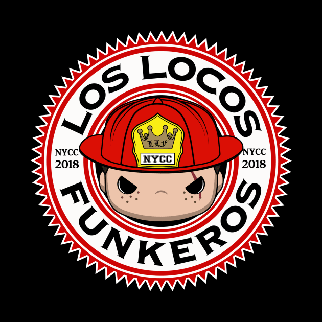 NYCC 2018 Fireman Frederico - Los Locos Funkeros by Kickinittt