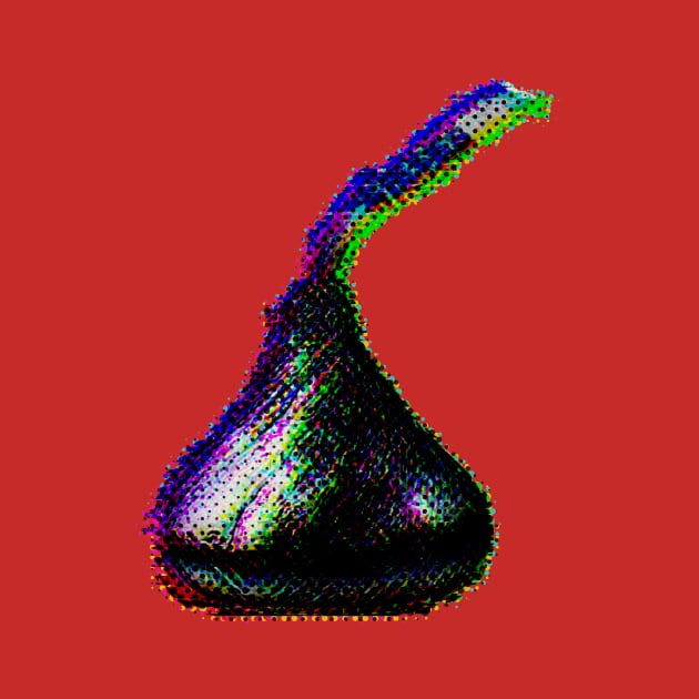 Chocolate Kiss Snack Glitch by SABREart