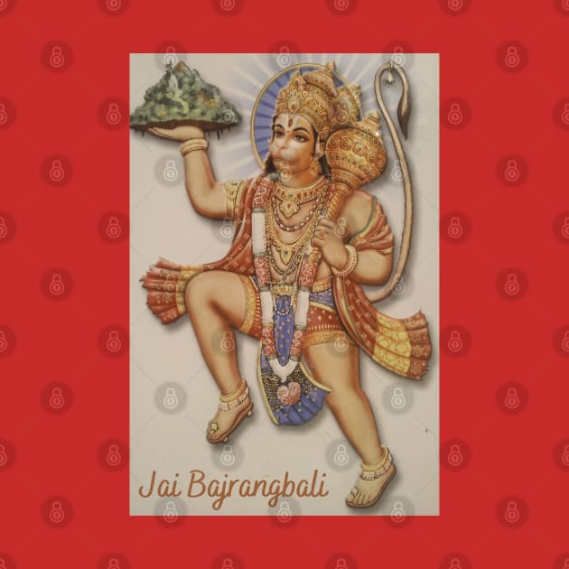 Hanuman Jai Bajrangbali by BhakTees&Things