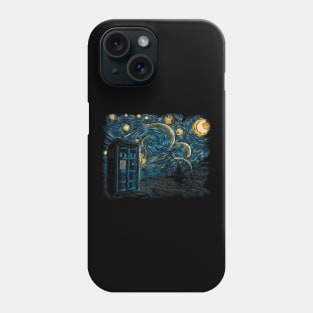 DARK POLICE BOX Phone Case