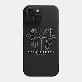 BTS V SINGULARITY LINE ART Phone Case