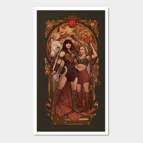 Xena Warrior Princess Posters And Art Prints Teepublic