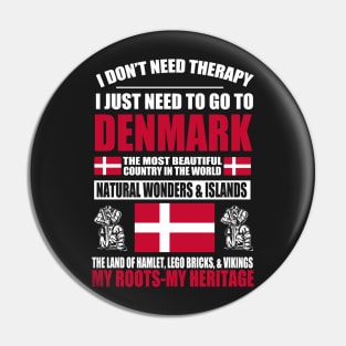 danish - DENMARK THERAPY Pin