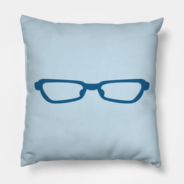 Sakamoto Glasses Pillow by langstal