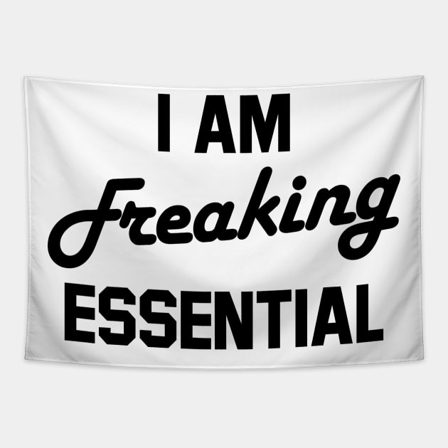 i am freaking essential Tapestry by Amberstore