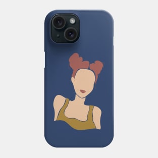 Ponytails Woman Phone Case