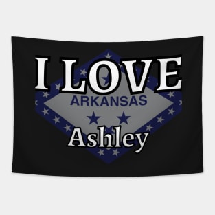 I LOVE Ashley | Arkensas County Tapestry