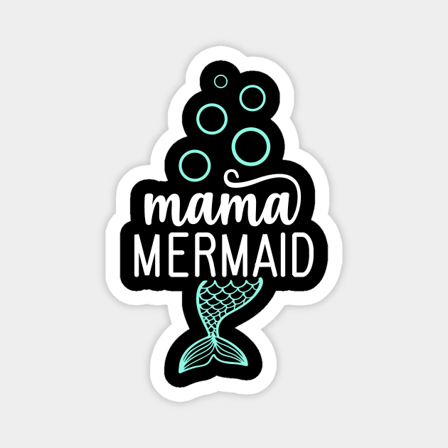 Mama Mermaid Magnet by The WYLD Tribe