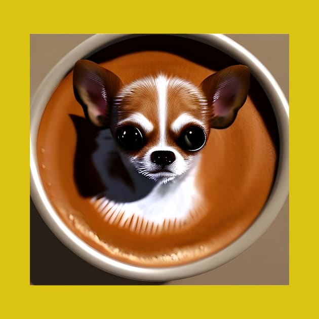 Puppuccino Chihuahua by animegirlnft