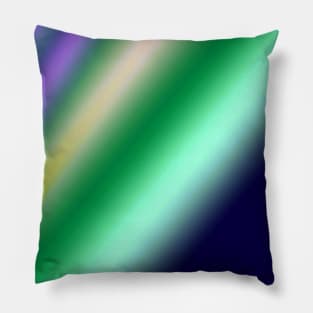 red blue green abstract texture pattern art Pillow