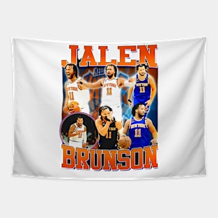 Jalen Brunson Retro Tapestry