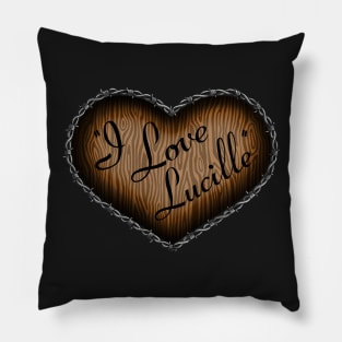 I Love Lucille Pillow