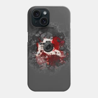 Girl photographer illustration Phone Case