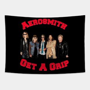 Aerosmith Get A grip Tshirt Red Tapestry