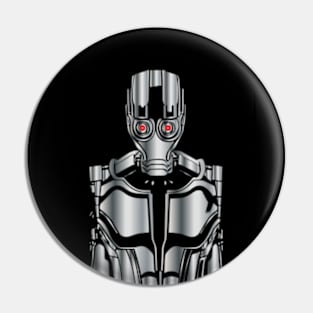 Futuristic Robot Pin