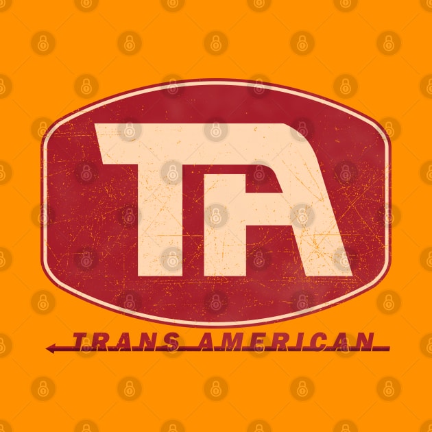 Trans American - Distressed by spicytees