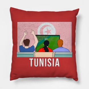 Tunisia Fans Pillow