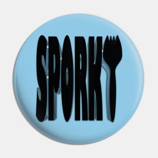 SPORK (Y blue) Pin