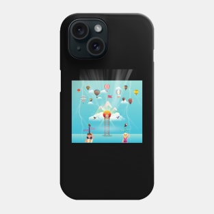 Travel yoga inspiration Phone Case