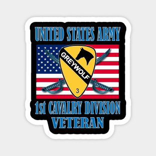 1st Cavalry Division- 3rd Brigade Magnet