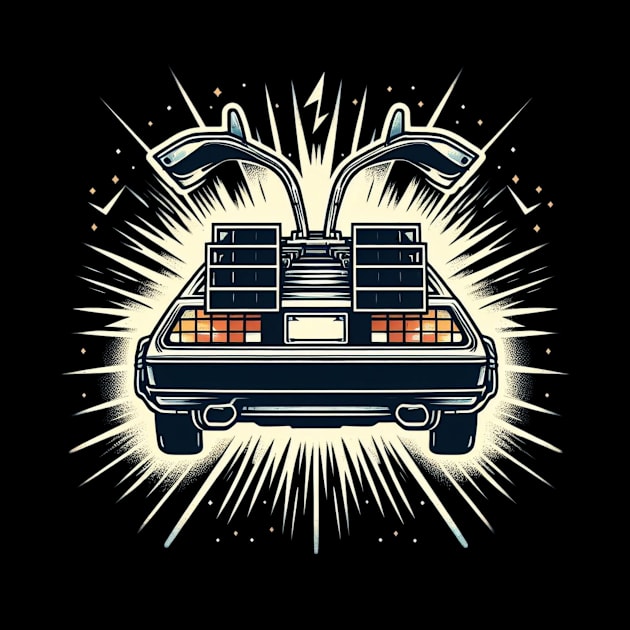 The Delorean by Shawn's Domain