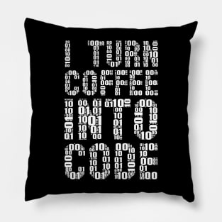 funny saying motivational quote for programer Turn Coffee Into Code Pillow