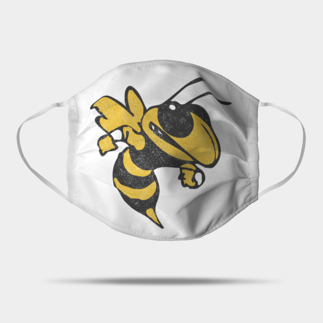 Distressed Yellow Jackets Unionyellowjackets Mask Teepublic