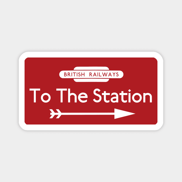 To The Station Magnet by Random Railways