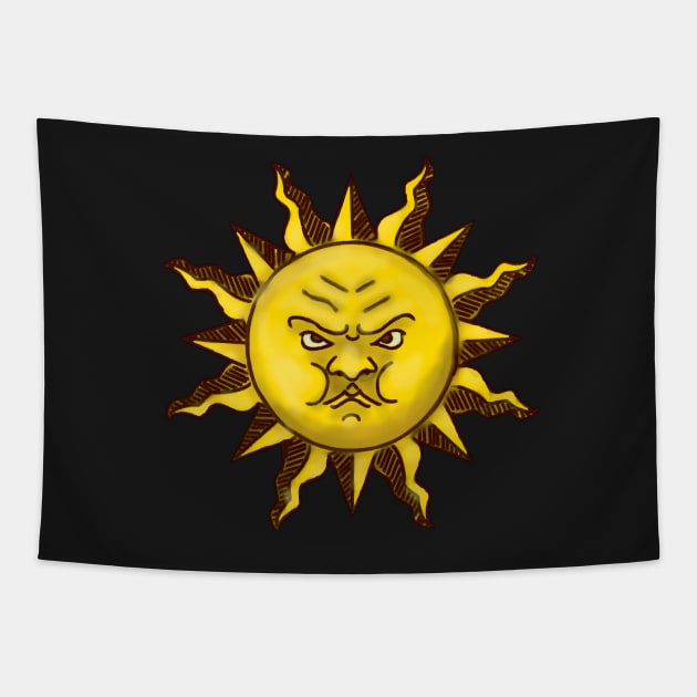 Averland Sun Heraldry Inspired by Fantasy Battles Tapestry by SolarCross