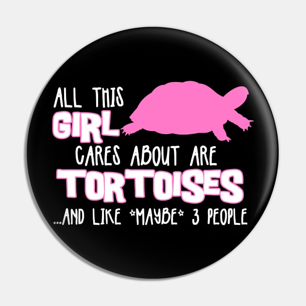 All this GIRL cares about are TORTOISES Pin by The Lemon Stationery & Gift Co