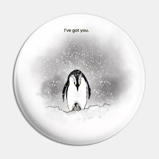 I’ve got you, penguin, spirt animals Pin