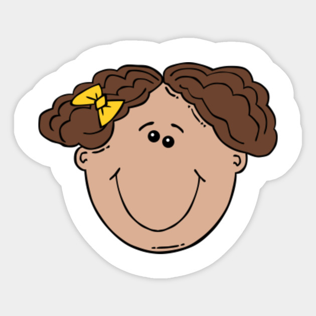 Limited Edition Exclusive Girl Face Cartoon Girl Face Cartoon