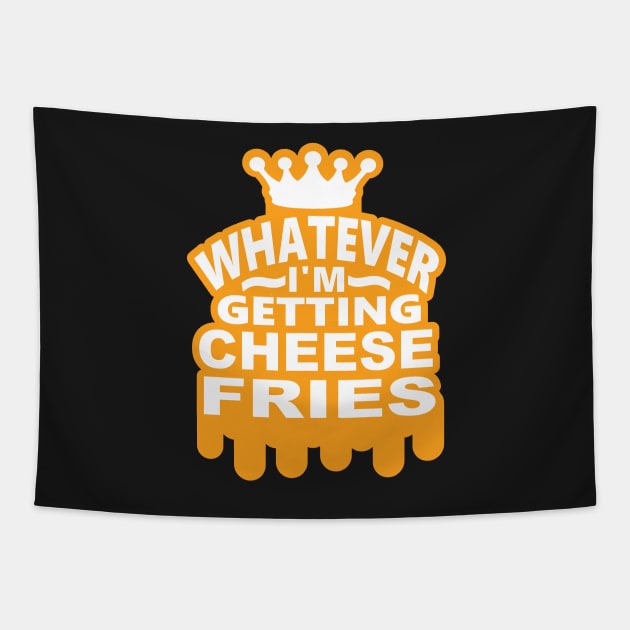 Cheese Fries Tapestry by flimflamsam