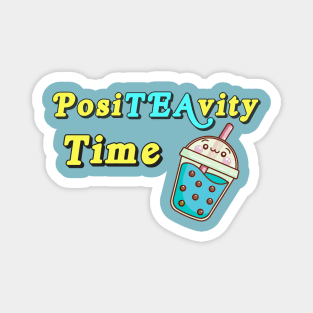 Cute boba tea Magnet