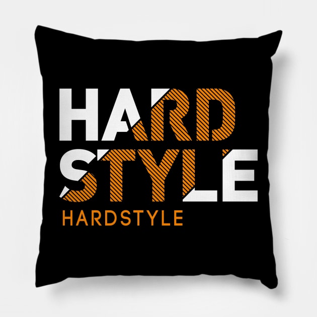 Hardstyle : EDM  Hardstyle Music Outfit Festival , Pillow by shirts.for.passions