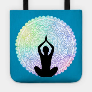 Rainbow Yoga Mandala Tote