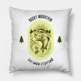 Rocky Mountain Salmon Fishing - Yellow Pillow