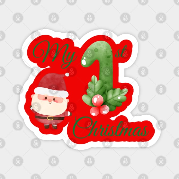 My first Christmas Magnet by Rubi16